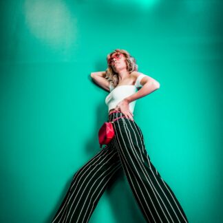 Ivory Wide-Leg Trouser